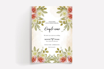 Shower bridal wedding invitation templates