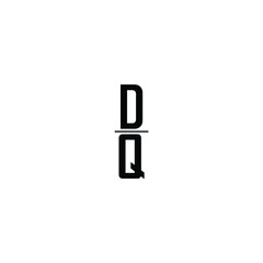 Alphabet letters Initials Monogram logo QD,DQ,Q and D, letter icon logo DQ or QD, Modern infinity letter DQ logo design