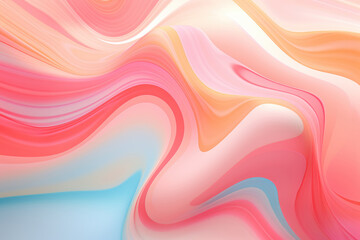 Obraz premium mesmerizing abstract graphic with a gradient wave, this design offers a futuristic and modern aesthetic, perfect for wallpapers and digital art.