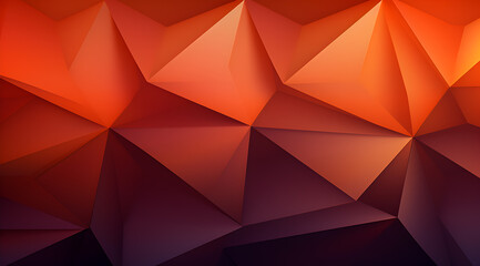 Obraz premium Colorful modern abstract background with a dynamic pattern of geometric triangles.