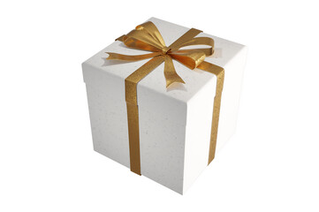 3D Illustration, Realistic White Gift Boxes