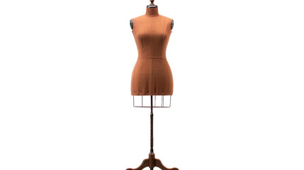 Attractive Sewing Mannequin with Adjustable Isolated on Transparent Background PNG.