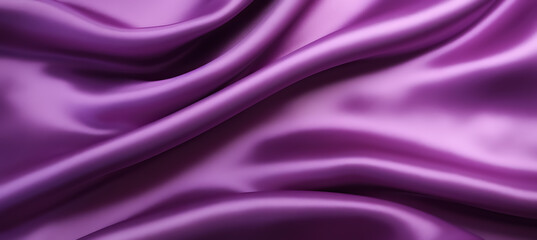 Obraz premium smooth purple satin silk fabric cloth background