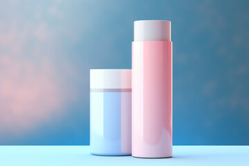 Soft Pastel Packaging for Beauty and Toiletry Products
