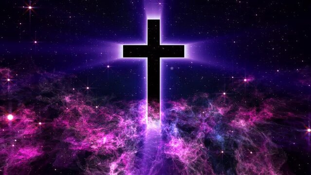 Heavenly Cross Background