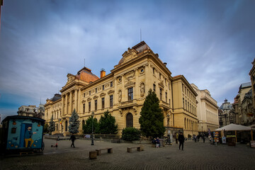 Bucharest - București during autumn and Christmas.