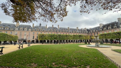 view of the park of palace