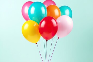 Colorful Balloons for a Vibrant Celebration