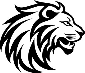 Lion - High Quality Vector Logo - Vector illustration ideal for T-shirt graphic