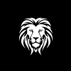 Fototapeta premium Lion - Minimalist and Flat Logo - Vector illustration