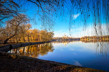 Bucharest București City Park in Christmas