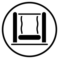 swing glyph icon