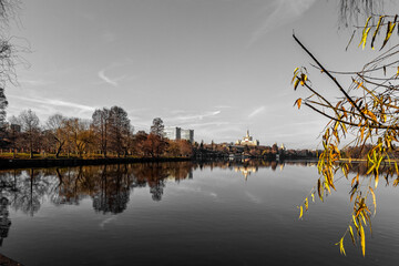 Bucharest București City Park in Christmas