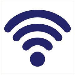 Wifi icon. Vector Illustratio on white.