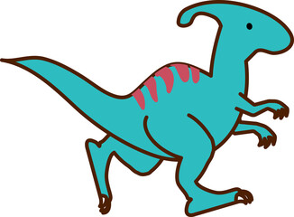 tyrannosaurus dinosaur vector illustration illustration of a cartoon dinosaur  CUTE  cartoon hand drawn 