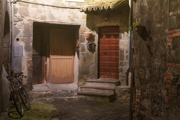 Fototapeta na wymiar Bolsena, historic town in Viterbo province, Italy