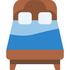 Queen Bed Icon