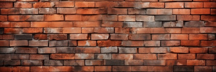 old wall background with stained aged bricks