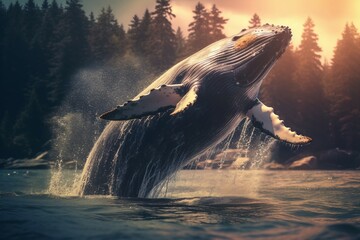 Oceanic Titans: The Charisma of Whales in the Seas