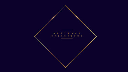 Futuristic abstract background. Glowing circle lines design. Modern shiny dark golden geometric lines pattern. Future technology concept. Suit for poster, banner, cover, presentation, we