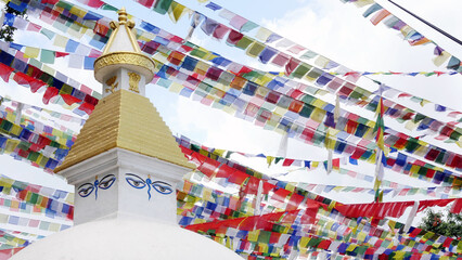 buddha eyes stupa in Nepal