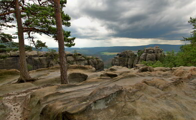 Saxon Switzerland National Park in Germany