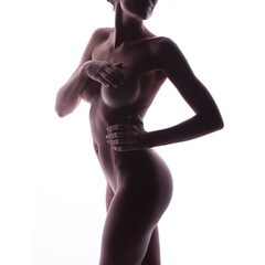 Nude silhouette