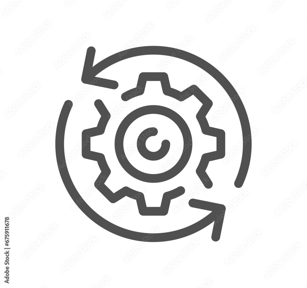 Poster hosting and web graphics related icon outline and linear vector.