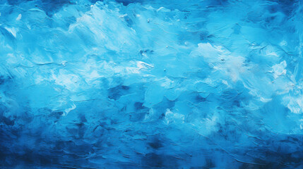 Fototapeta na wymiar Blue paint smudges texture background