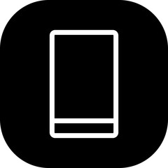 Phone devices icon with black filled line outline style. phone, mobile, smartphone, device, screen, cellphone, telephone. Vector Illustration