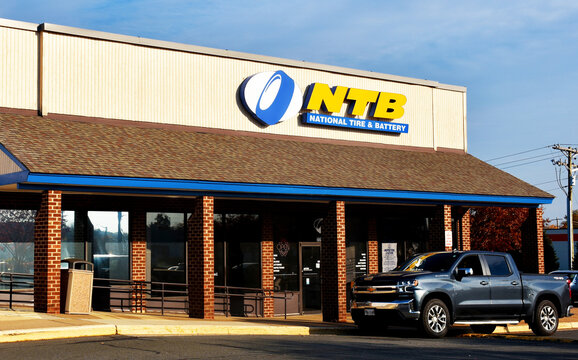 National Tire and Battery auto service center, Manassas, Virginia, USA