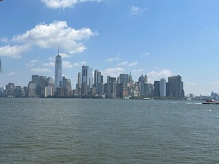 Naklejka premium city skyline