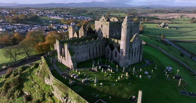 The Rock of Cashel, also known as Cashel of the Kings and St. Patrick's Rock 4k