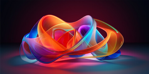 colorful abstract background wavy 28
