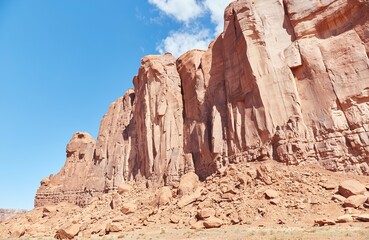 Fototapeta premium The incredible landscapes of the Monument Valley Scenic Drive