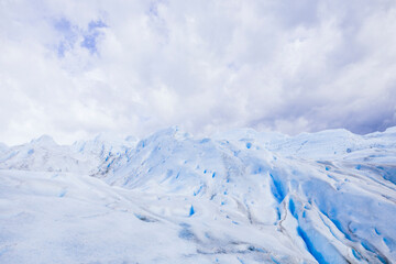 View of the Perito Moreno glacier, Patagonia, Argentina.