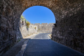Zugang zur Altstadt von Rhodos Stadt