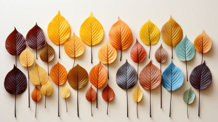 Autumn Leaves Natural Colors, Background Image, Background For Banner, HD