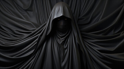 Black Cloak Natural Colors, Background Image, Background For Banner, HD