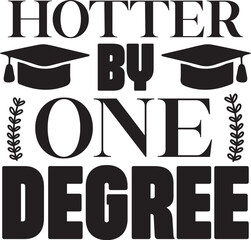 Hotter by one degree Svg