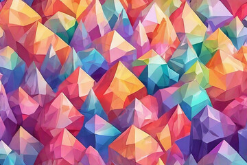 Obraz premium Abstract watercolor background in rainbow colors