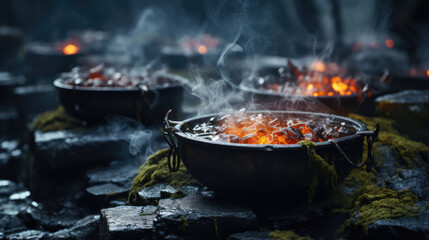 Cauldron Natural Colors, Background Image, Background For Banner, HD