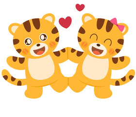 tiger, valentine, love