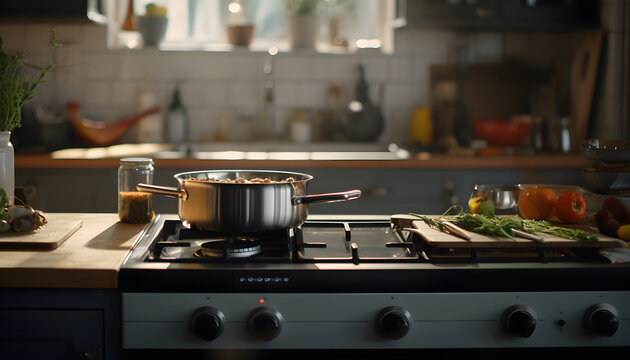 cooking in the kitchen generative ai
