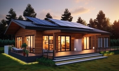 A Cozy Abode Powered by the Sun