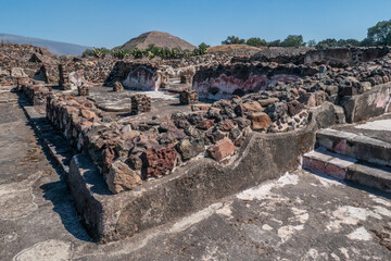 Mexico, ruin of Theotihuan City of Gods