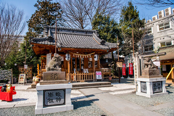 埼玉県　川越熊野神社　拝殿