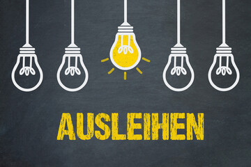 ausleihen