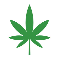 cannabis leaf logo, cannabis icon