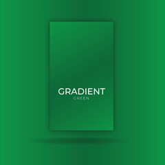green  gradient color plates